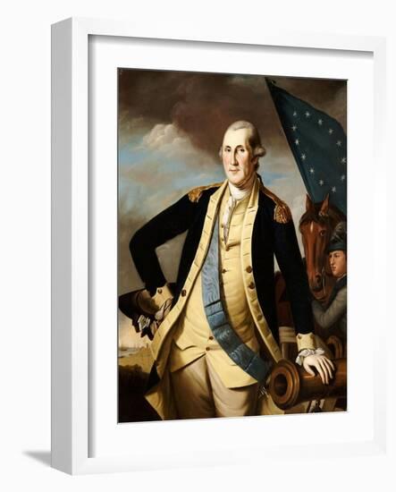 George Washington-Charles Willson Peale-Framed Giclee Print