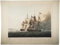 His Majesty's Ship Shannon Capturing the American Frigate Chesapeake, 1813-George Webster-Mounted Giclee Print