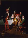 Murder of the Princes in the Tower, (Colour Lithgraph)-George Whiting Flagg-Giclee Print