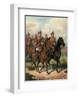 George William Frederick Charles, 2nd Duke of Cambridge, British Soldier, C1885-Richard Simkin-Framed Giclee Print