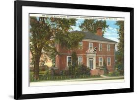 George Wythe House, Williamsburg, Virginia-null-Framed Art Print