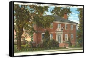 George Wythe House, Williamsburg, Virginia-null-Framed Stretched Canvas