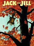 Flying Squirrel - Jack and Jill, November 1955-Georgeann Helms-Framed Giclee Print