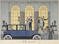 Quelques Mysteres De La Mode 1920-Georges Barbier-Framed Giclee Print