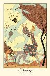 Puppets, Illustration For Fetes Galantes by Paul Verlaine-Georges Barbier-Giclee Print