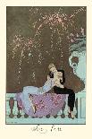 Odalisque with a Crystal Ball, Dated 1920-Georges Barbier-Giclee Print