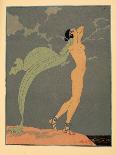 Visez Au Coeur, Belles Dames!, by H. Reidel, 1924 (Pochoir Print)-Georges Barbier-Giclee Print