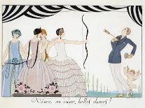 The Flighty Bird, France, Early 20th Century-Georges Barbier-Giclee Print
