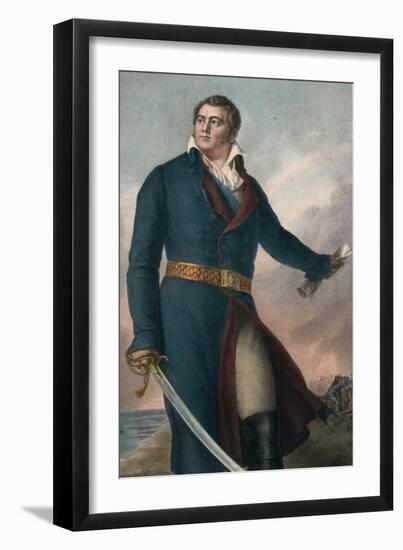 Georges Cadoudal (1771-1804)-Zephirin Felix Jean Marius Belliard-Framed Giclee Print