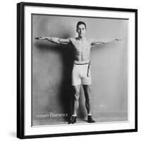 Georges Carpentier, French Boxer, Was known for His Speed, Boxing Skills and His Hard Punch-null-Framed Premium Photographic Print