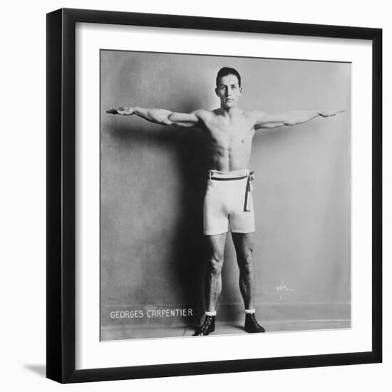 Georges Carpentier, French Boxer, Was known for His Speed, Boxing Skills and His Hard Punch-null-Framed Premium Photographic Print