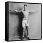 Georges Carpentier, French Boxer, Was known for His Speed, Boxing Skills and His Hard Punch-null-Framed Stretched Canvas