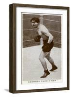 Georges Carpentier, French Boxer-null-Framed Giclee Print