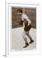 Georges Carpentier, French Boxer-null-Framed Giclee Print