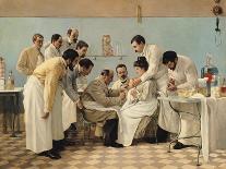 The First Attempt to Treat Cancer with X Rays by Doctor Chicotot, 1907-Georges Chicotot-Stretched Canvas