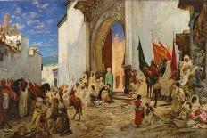 Entry of the Sharif of Ouezzane into the Mosque, 1876-Georges Clairin-Giclee Print