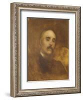 Georges Clemenceau (1841-1929)-Eugene Carriere-Framed Giclee Print