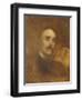 Georges Clemenceau (1841-1929)-Eugene Carriere-Framed Giclee Print