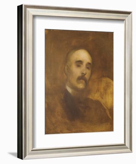 Georges Clemenceau (1841-1929)-Eugene Carriere-Framed Giclee Print