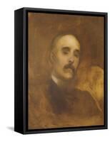 Georges Clemenceau (1841-1929)-Eugene Carriere-Framed Stretched Canvas
