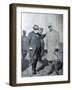 Georges Clemenceau and General Philippe Petain, 1917-null-Framed Giclee Print