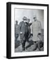 Georges Clemenceau and General Philippe Petain, 1917-null-Framed Giclee Print