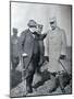 Georges Clemenceau and General Philippe Petain, 1917-null-Mounted Giclee Print