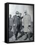 Georges Clemenceau and General Philippe Petain, 1917-null-Framed Stretched Canvas