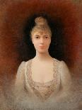 Portrait of a Flaxen-Haired Woman-Georges Croegaert-Giclee Print