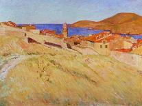 Landscape Near Collioure, 1866-1867-Georges-Daniel De Monfreid-Stretched Canvas