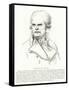 Georges Danton, French Revolutionary Politician-Jacques-Louis David-Framed Stretched Canvas