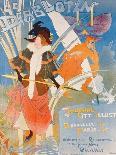 Reproduction of a Poster Advertising the '5th Exhibition of the Salon Des Cents'-Georges de Feure-Giclee Print