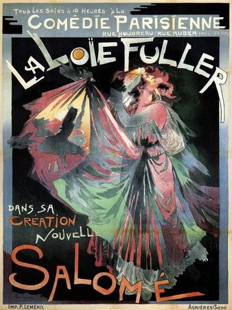 Loïe Fuller as Salomé, 1895