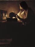 Die Hl, Irene Pflegt Den Hl, Sebastian-Georges de La Tour-Giclee Print