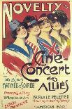 Novelty - Cine Concert Des Allies-Georges Dola-Art Print