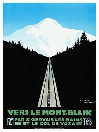 Toward Mont-Blanc: 1