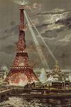 Exposition Universelle et Tour Eiffel-Georges Garen-Mounted Giclee Print