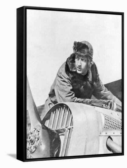 Georges Guynemer, French Fighter Ace, 9 September 1917-null-Framed Stretched Canvas