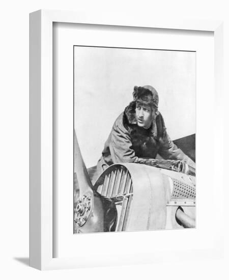 Georges Guynemer, French Fighter Ace, 9 September 1917-null-Framed Giclee Print