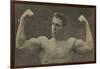 Georges Hackenschmidt (Russe) essayant ses forces (Lutteur russe).-null-Framed Giclee Print