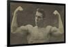 Georges Hackenschmidt (Russe) essayant ses forces (Lutteur russe).-null-Framed Giclee Print