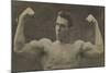 Georges Hackenschmidt (Russe) essayant ses forces (Lutteur russe).-null-Mounted Giclee Print