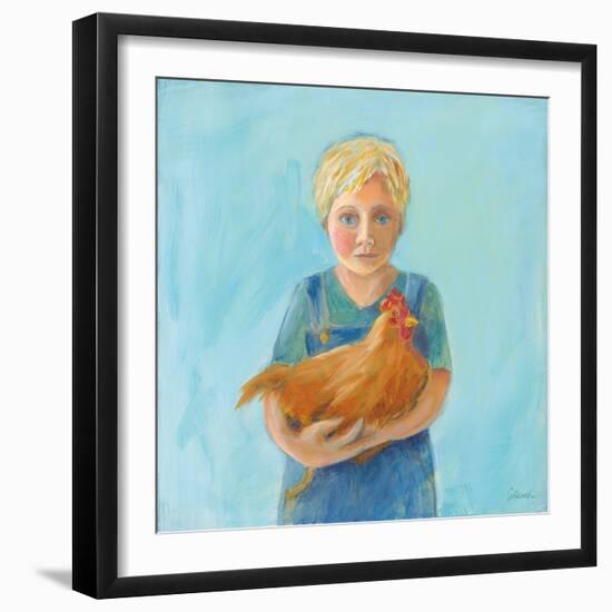 Georges Hen-Sue Schlabach-Framed Art Print