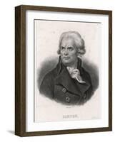 Georges Jacques Danton French Revolutionary Leader-null-Framed Art Print