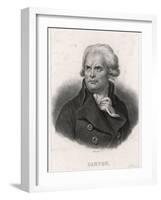 Georges Jacques Danton French Revolutionary Leader-null-Framed Art Print