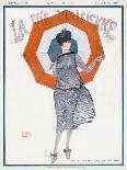 Show Girl with Revealing Dress-Georges Leonnec-Art Print