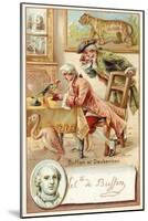 Georges-Louis Leclerc, Comte De Buffon, and Louis-Jean-Marie Daubenton, French Naturalists-null-Mounted Giclee Print