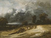 The Storm, 1814-30-Georges Michel-Laminated Giclee Print