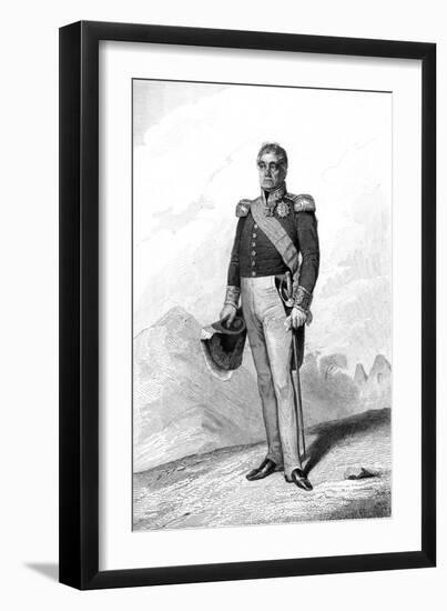 Georges Mouton Lobau-Ary Scheffer-Framed Art Print