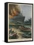 Georges Philippar Fire-Achille Beltrame-Framed Stretched Canvas